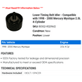 thumbnail image 2 of Lower Timing Belt Idler - Compatible with 1998 - 2000 Mercury Mystique 2.0L 4-Cylinder 1999, 2 of 2