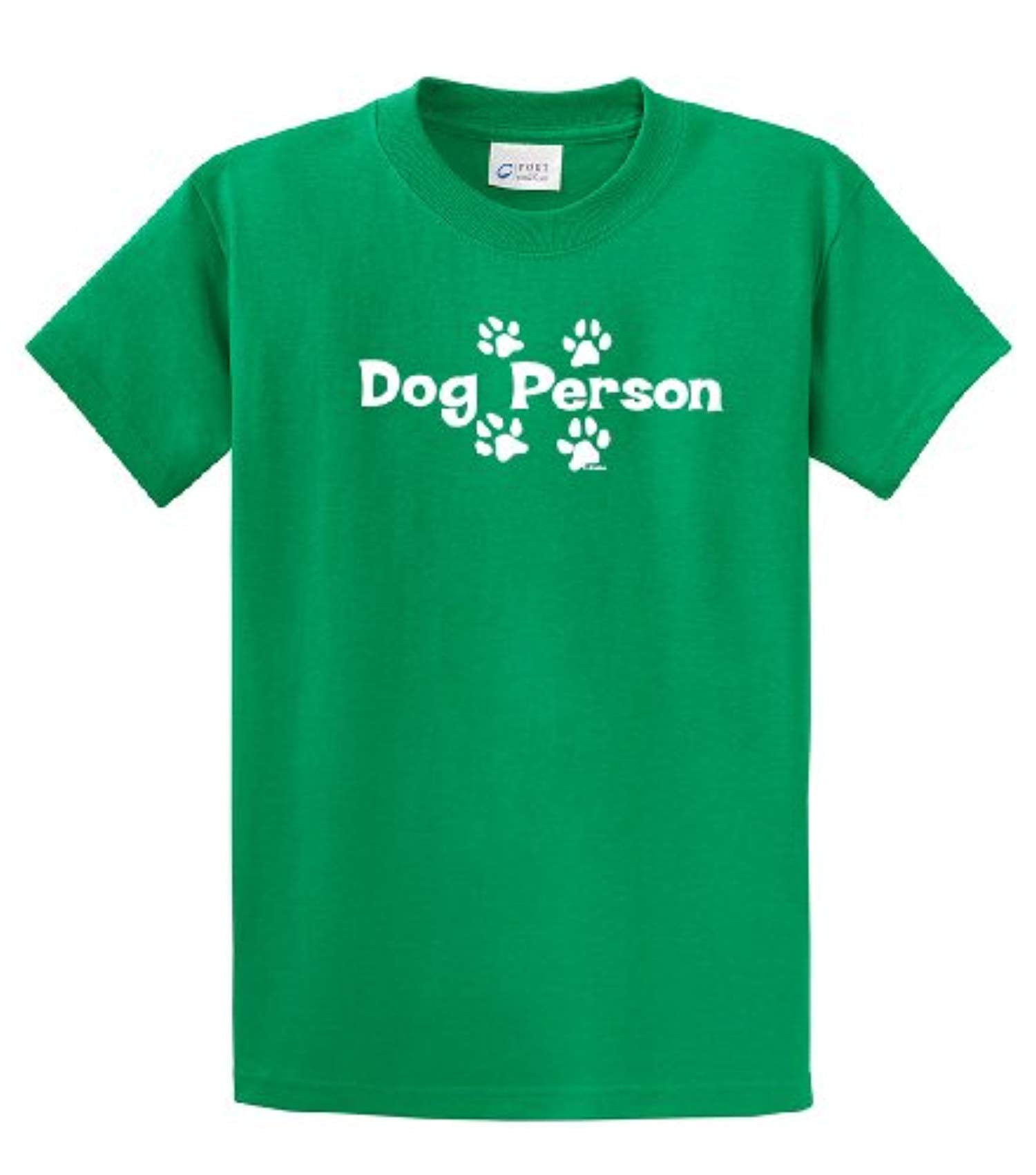 Dog Person Pawprints Puppy Great Dog Lover Unisex Adult Short Sleeve T-shirt - Picture 45 of 93