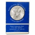 thumbnail image 2 of 1970 Panama Silver 5 Balboas CAC BU/Proof (OGP), 2 of 4