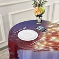 thumbnail image 6 of Dreamtimes Christmas Gnome Round Tablecloth 60", Waterproof Stain and Wrinkle Resistant Washable Decorative Table Covers for Kitchen Dining Tabletop Party Outdoor Picnic, 6 of 7