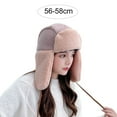 thumbnail image 5 of Winter Trapper Hat for Women, Ushanka Trooper Hat for Skiing, 5 of 7