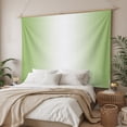 thumbnail image 3 of Dark Sea Green Ombre Large Tapestry for Bedroom Wall Hanging Tapestry, Modern Gradient Abstract Art Ceiling Backdrop Tapestries Poster Blanket Wall Decor for Teens Room Living Room Dorm 85" x 90", 3 of 8