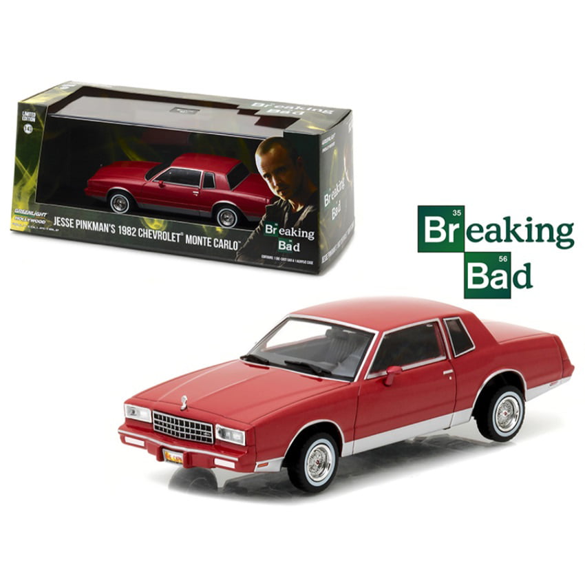 BREAKING BAD GREENLIGHT Hollywood Series 13 1982 Chevy Monte Carlo 1:64 