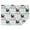 Pug With Crown, variant on Paw Prints Rectangle Tablecloth 60"x84",Waterproof Polyester Rectangle Table Cloth, Wipeable Spillproof Polyester Tablecloth for Dining, Camping, Indoor and Outdoor