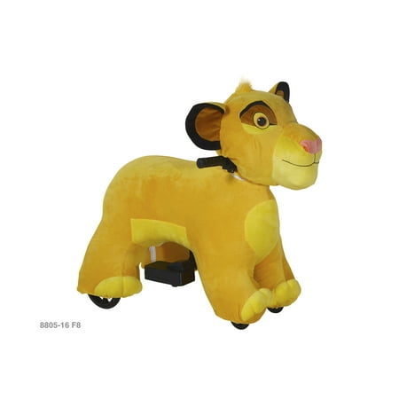 lion king plush ride on toy
