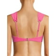 thumbnail image 3 of Time and Tru Women’s and Women's Plus V-Wire Bikini Top, 3 of 4