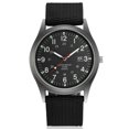 thumbnail image 1 of Reloj de Cuarzo Luminoso para Hombre Reloj Informal con Cinturón de Nailon Tejido Relojes Militares Unisex Reloj de Pulsera Informal Resistente Al Agua ANGGREK Otros, 1 of 4