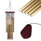 thumbnail image 2 of Campanas De Viento Para Exteriores, 27 Tubos, Campanillas De Viento De Madera/Aleación, Campanas De Viento Hechas A Mano, Tonos Claros, Bronce Verde Para Decoración De Jardín Y Patio, Regalos Noticed HA027084-02, 2 of 5