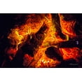 thumbnail image 2 of Hausenflock, Alan 18x13 White Modern Wood Framed Museum Art Print Titled - A Winters Fire, 2 of 4