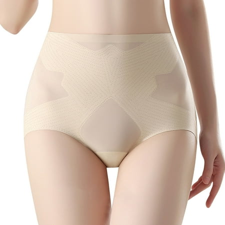 Marked Down Women s Large Size Hight Waist Underwear  Soft Elastic Waistband  Breathable Cotton  Seamless Design  For Everyday Comfort  Supportive Undergarment  Trendy Plus Leggings