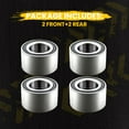 thumbnail image 2 of Maxpeedingrods Front Rear Wheel Bearings for Yamaha Grizzly YFM 550 660 700 All Models 03-18, 2 of 7