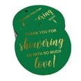 thumbnail image 1 of Inkdotpot Real Gold Foil Thank You Baby/ Bridal Shower Tags Favor Hang Paper Tags 100 Pieces, 1 of 7
