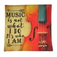 thumbnail image 6 of Gifts for Music Lovers | Music is What I Am | Pillow Cover | Home Decor | Throw Pillow | Gift for Musician | Music decor | Music Gifts, 6 of 6