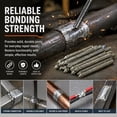 thumbnail image 4 of Low Temperature Aluminum Welding Rods, Easy Melt Universal Welding Sticks for Stainless Steel Iron Copper Repair, Suitable for DIY and Professional Use, 4 of 7