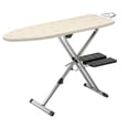 thumbnail image 1 of Rowenta IB9100 Pro - Tabla de Planchar Plegable para Ahorrar Espacio Profesional, 4 Patas, con Perchas y Funda de algod&oacute;n, 45,7 x 137,16 cm, Color Beige, 1 of 1