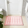 thumbnail image 5 of Bathroom Rug Bath Mat Soft Cozy Thick, Home Decor for Bathroom, Kitchen, Bedroom, Absorbent Polyester Mat 23.62x15.75 Inches, 5 of 7