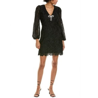 knee length dresses for ladies Ocean Lace Long Sleeve Dress 6 / Ocean