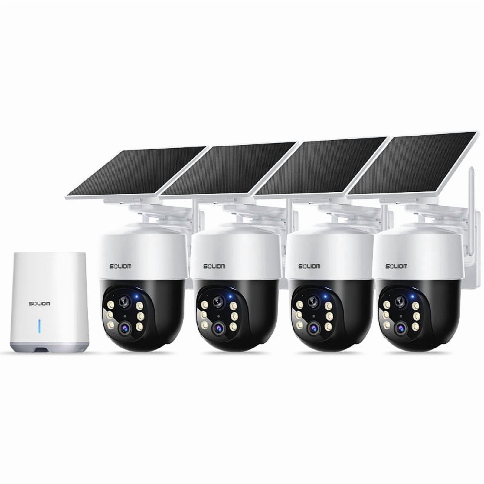 eufy Security SoloCam E42 4-Cam Kit (HomeBase S380), 4K Security
