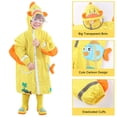 thumbnail image 2 of Imperméable pour Enfants Filles Garçons Veste de Pluie 3D Poncho de Pluie Dessin Animé Imperméable Réutilisable Cape 2-10 Ans Jaune L, 2 of 7