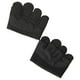 thumbnail image 5 of Guantes de levantamiento de pesas con acolchado de silicona para gimnasio, para adultos y deportistas. Negro M, 5 of 9