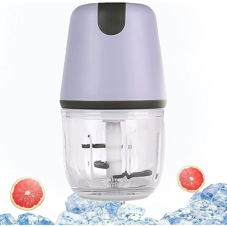 Small Ice Crusher Portable Usb Charging Ice Crusher Machine Two Speed Adjustment Shaved Ice Crusher Commercial Home Bar Party Cold Drinks Manual Crushed Ice Maker Blue Walmart Canada