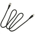 thumbnail image 2 of 10X BNC Male to Female Plug CCTV Extension Coaxial Line Cable 3.3Ft Long Black, 2 of 6