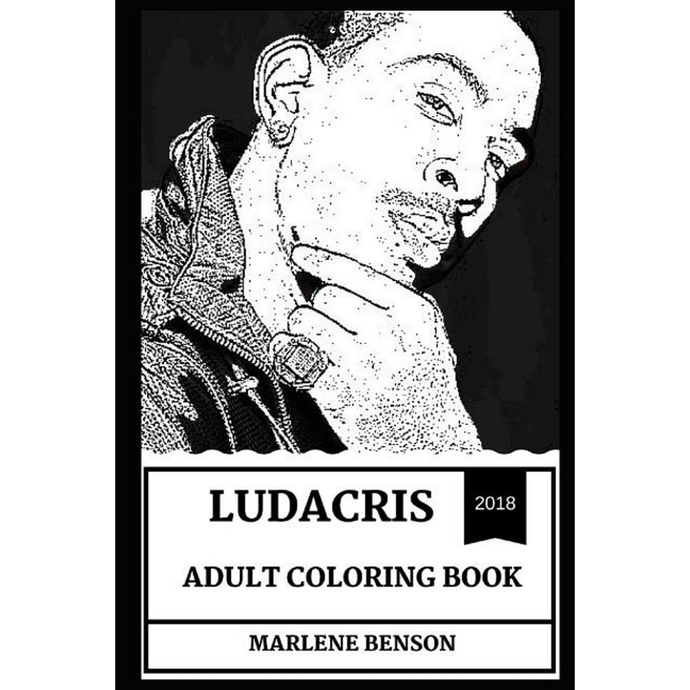 Ludacris Books Ludacris Adult Coloring Book HipHop Cash King and