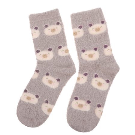 

1 Pair Thickening Women Socks Autumn Winter Socks Female Student Tube Sock