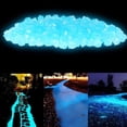 thumbnail image 4 of 1000PCS Glow In The Dark Pebbles Garden Glowing Rocks Fish Tank Luminous S, 4 of 7