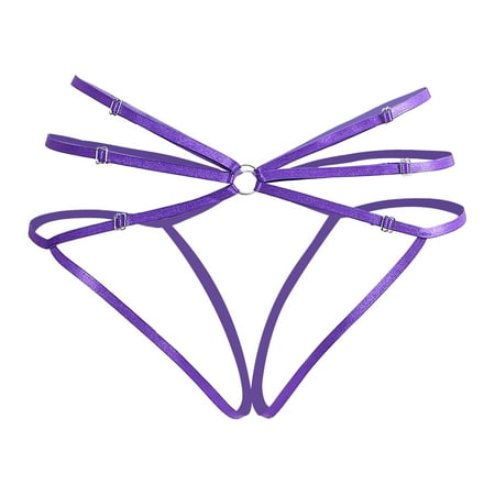 Bigersell Womens Underwear Cotton Clearance Ladies Underwear Panties Cotton Briefs Panty Style P-827 Polyester Bikini Panties Bikini Thongs Briefs High Waist Women s Panties Purple XL