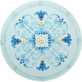 thumbnail image 3 of Designer Stencils C333 Turn of the Century 7 Inch Medallion Cake Stencil, Beige/semi-transparent, 3 of 7