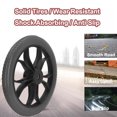 thumbnail image 3 of Wheelchair Rear Wheel, Durable Non Slip Replacement Wheelchair Wheel  for Heavy Transport Vehicle, 3 of 8