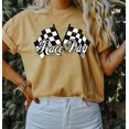thumbnail image 3 of RACE DAY Garment Dyed Graphic T-Shirt, 3 of 7