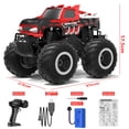 thumbnail image 2 of RC Car HOMETALL Amphibious Monster Truck 1:16 All Terrain, 2 of 7