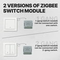 thumbnail image 2 of zigbee Smart Light Switch Module Tayu Smart Home Switch Mini On/Off Circuit 1-Way /2-Way DIY Alexa Google APP Télécommande Minuterie Switch Mini Module 1-Way ZM-104-M, 2 of 8