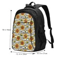 thumbnail image 5 of Daiia Cute Sunflowers Pattern USB Charging Backpack for Men and Women, Anti-Theft Backpack,Travel Backpack,School Backpack,College Backpack,Laptop Backpack, 5 of 7