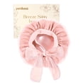thumbnail image 1 of Gorro de seda YANIBEST para dormir con forro satinado rosa, 1 of 6