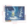 thumbnail image 3 of DIY 5D Diamond Jewel Paint Kit Full Drill Christmas Tree Snowman Santa Pattern Diamond Jewel Paint Embroidery Cross Stitch Arts Craft Gift for Adults Children Beginners Home Room Wall Decor, 11.8 *, 3 of 8