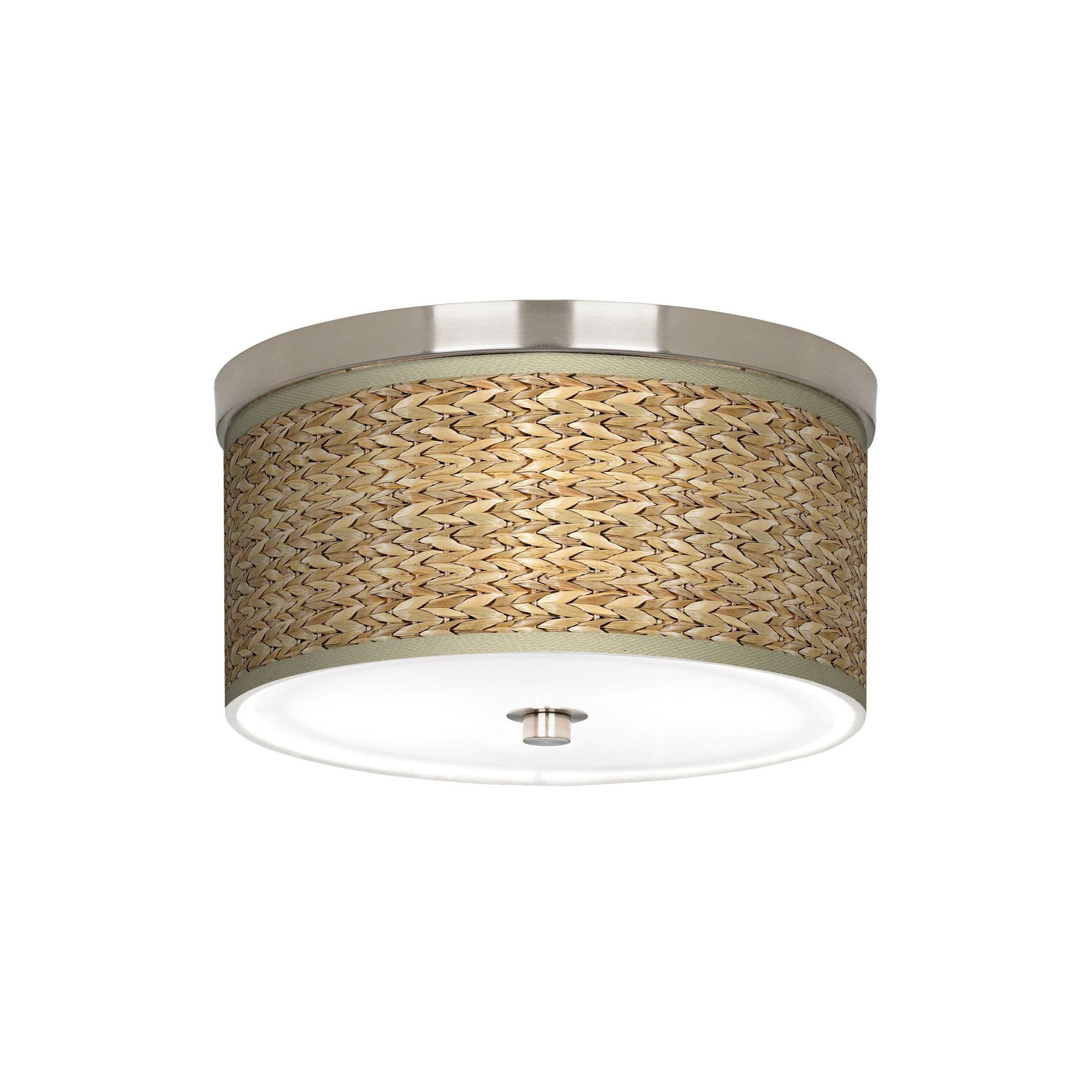 Giclee Gallery Tropical Ceiling Light Flush Mount Fixture Brushed Ceiling Light Flush Mount Fixture