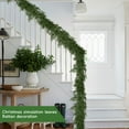 thumbnail image 6 of 6 Ft Artificial Christmas Garland - Norfolk Cypress Leaf Garland, Dense Greenery Xmas Vine, Christmas Decorations, for Door Wall Fireplace, 6 of 8