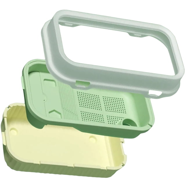 WEUVEB Plastic Turtle Terrarium Turtle Habitat Kit Mint Green 1Set