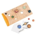 thumbnail image 4 of Rompecabezas de planetas de madera Montessori, rompecabezas educativo para edades tempranas, juguete de ciencia, bloques de juguete, rompecabezas para CUTICAT Rompecabezas Montessori, 4 of 8