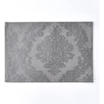 thumbnail image 6 of Place Mats Set of 8 Rectangle Rectangular Waterproof Fabric Polyester Cloth Washable Wipeable Heat Resistant Placemats for Kitchen Dining Dinner Table Indoor 13 X 19 Inch Grey, 6 of 6