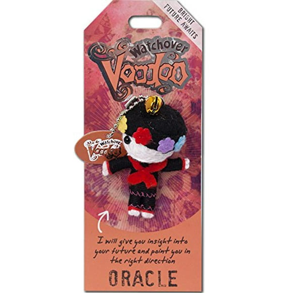 Watchover Voodoo - String Voodoo Doll Keychain – Novelty Voodoo Doll for Bag, Luggage or Car Mirror - Oracle Voodoo Keychain, 5 inches