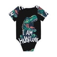 thumbnail image 2 of Rocae Hungry Tyrannosaurus for Baby Climbing Clothes Soft Baby Romper for Active Infants Comfortable and Breathable Crawling Jumpsuit Unisex Baby Outfit 12 Months, 2 of 8