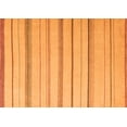 thumbnail image 1 of Ahgly Company Indoor Rectangle Solid Orange Modern Area Rugs, 6' x 9', 1 of 4