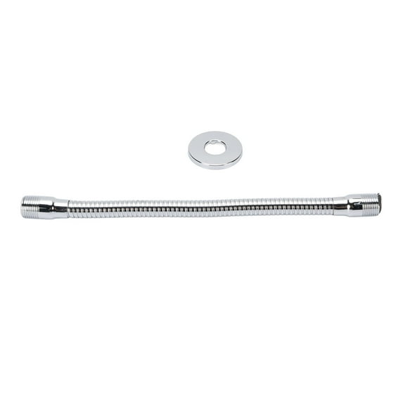 Showerhead Extender, Shower Extension Stainless Steel 1/2 inch IPS Male Thread 10 Inch for Bathroom