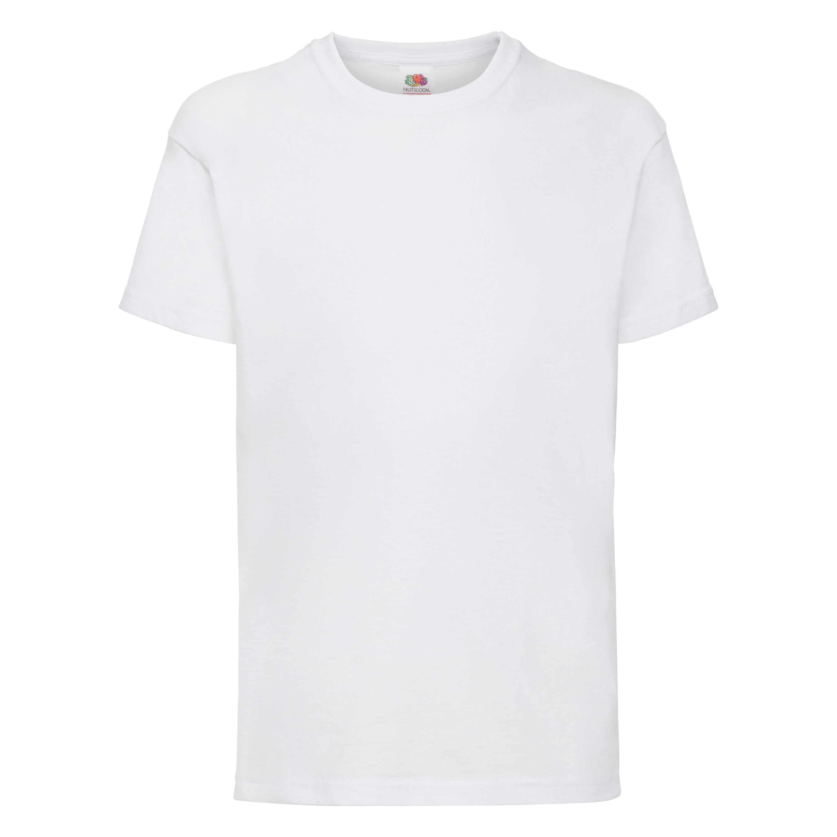 tee shirt blanc fruit of the loom