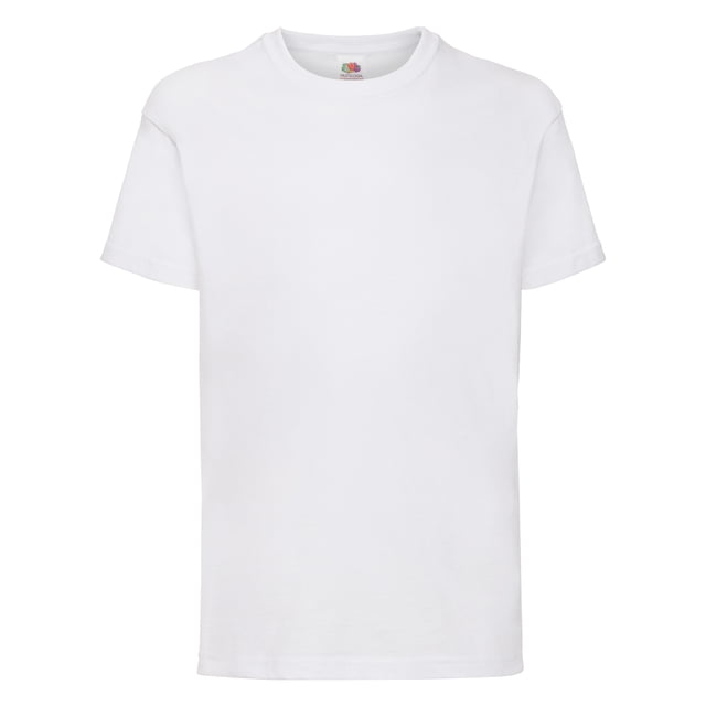 Fruit Of The Loom - Camiseta básica de manga corta para niño/niña unisex - 100% algodon de primera Fruit of the Loom UTBC329_P