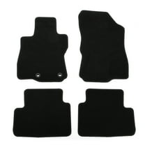 Ikon Motorsports Nylon Car Floor Mats Compatible with 2025-2026 Subaru Forester, OE Fitment Style Black Driver Passenger Car Carpets, Front Rear 4PCS Full Set